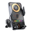 thumbnail image 1 of 15W Fast Wireless Car Charger Mount, Auto-Clamping Phone Holder for Stable Viewing, Secure Charging for Navigation & Driving, 1 of 8