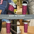thumbnail image 7 of 30oz Handheld Travel Tumbler with Handle – Double Wall Stainless Steel Insulated Cup, Flip Straw Lid, Leak-Proof & BPA-Free for Hot and Cold Drinks – Durable Coffee & Juice Mug Pink, 7 of 7