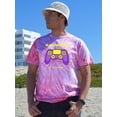 thumbnail image 2 of Do Not Play With Me  Tie Dye Cyclone Men -Image by Shutterstock, Male Medium, 2 of 4