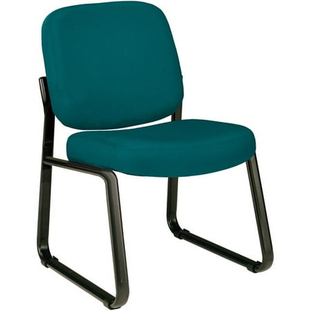 OFM Model 405 Fabric Armless Guest and Reception Chair, Teal