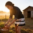 thumbnail image 5 of Chicken Egg Collecting Apron,12 Deep Pockets for Hense,Duck,Goose Eggs, 5 of 7