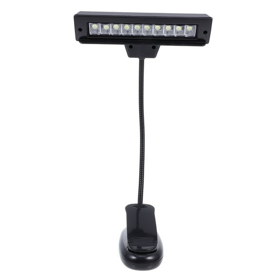 Music Stand Light Portable LED Adjustable Lamp Desktop Night Nightlight Clip Piano Reading
