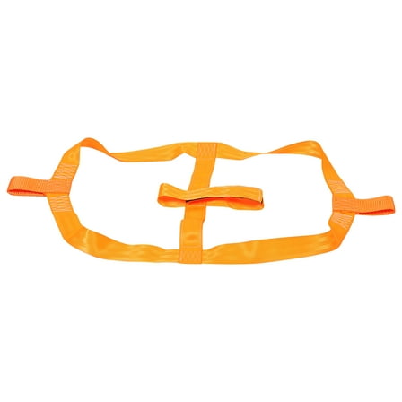 Raindrops 1Pack Orange Motorcycle Soft Straps for Handlebar Accessories 36.6x17.1x0.2in