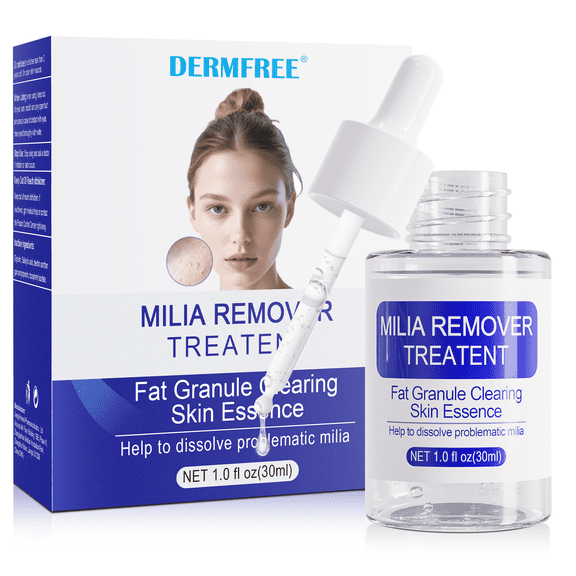 Milia Remover Serum Milia Spot Treatment with Salicylic Acid Milia Acne Serum Clearing Skin Essence 30 mL