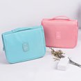 thumbnail image 4 of Cosmetic Bag Multi Interior Pocket Solid Color Large Capacity Waterproof Toiletry Bag for Outdoor, 4 of 7