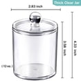 thumbnail image 3 of Set de 2 tarros de boticario SheeChung de Qtip Dispenser, 360 ml, 3 of 7