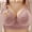 Pink, variant on Hipattires Front Closure Bras for Women Push up Plus Size Bralette Soft Lift Womens Bras Wireless ,SIZE XXXXL