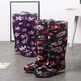 thumbnail image 5 of YUEHUA Womens Rain Boots Long Casual Fashion Outdoor Hiking Walking Gardening Waterproof Anti- Shoes Comfortable Insole Light Rain Shoes Outdoor Garden Shoes, 5 of 8