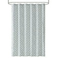 thumbnail image 2 of Mainstays 15-Piece Green & White Diamond Bathroom Set – Shower Curtain, Bath Rugs & Hooks, Stylish Polyester Design, 2 of 6