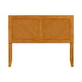 thumbnail image 3 of AFI Canyon Light Toffee Wood Rustic Farmhouse Headboard, Full, 3 of 6