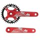 thumbnail image 1 of Multiplicacion para bicicleta de montaña 12V- 34D (Acero) 170mm (Aluminio) negro/rojo Mariluz, 1 of 3