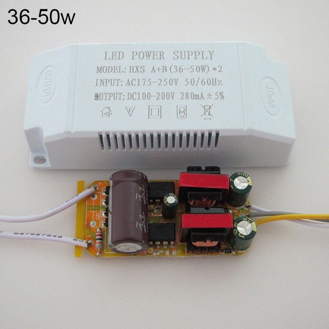 MYG Lampe de Plafond Segmentée à Entraînement LED Transformateur Alimentation à Courant Constant
