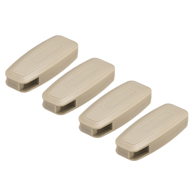 Peso de cordón de persiana Uxcell, 4Pack 80mm Mango de cadena de cuentas de cortina de ventana, Marrón