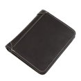 thumbnail image 1 of de cuero PU suave con bloqueo Vintage para hombre, ventana de identificación, monedero marrón negro Sunnimix Cartera de los hombres de la moda, 1 of 8