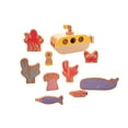Manhattan Toy Under the Sea Wooden Submarine Activity Toy