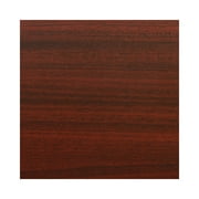 Regency 36 in. Round Height Adjustable Mobile Classroom Activity Table- Mahogany