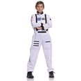 thumbnail image 1 of Underwraps childrens Astronaut costume - White, Small (4-6), 1 of 3