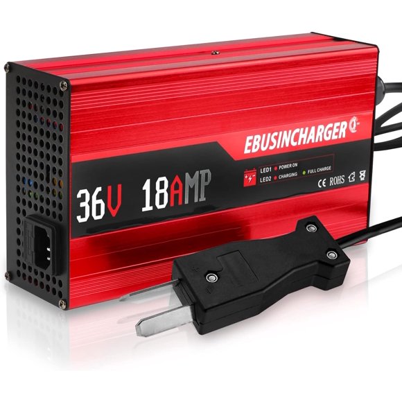 36 Volt 18A Golf Cart Battery Charger for EZGO & Yamaha(Lead-Acid),18 Amp Smart Charger with Trickle Charge,4-6 Hours Full Charge