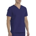 thumbnail image 2 of Scrubstar Unisex Solid V-Neck Scrub Top WM01T895, 2 of 8