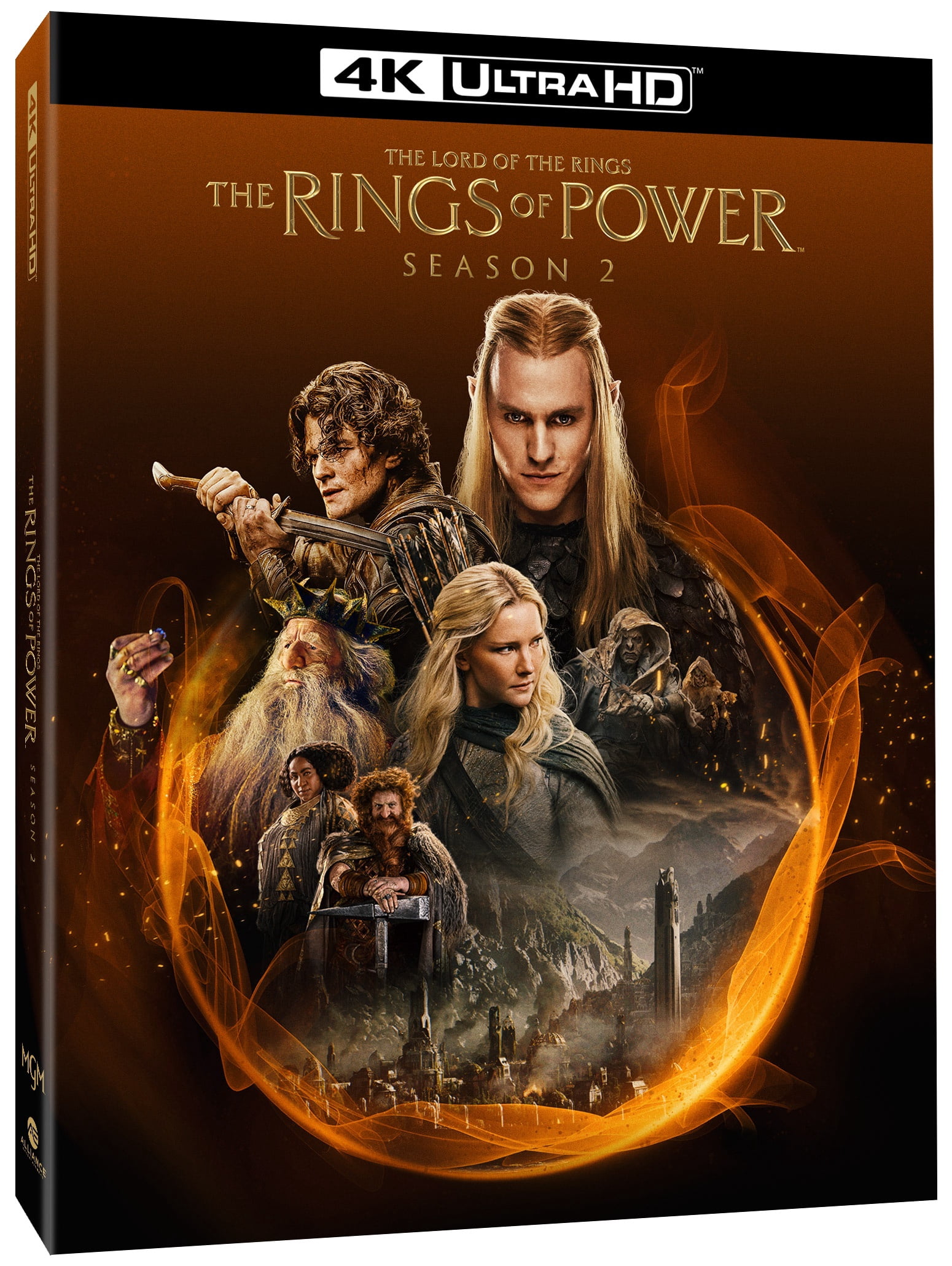 Lord of the Rings: Rings of Power: Season Two (4K Ultra HD) Amazon/MGM Studios, Science Fiction & Fantasy