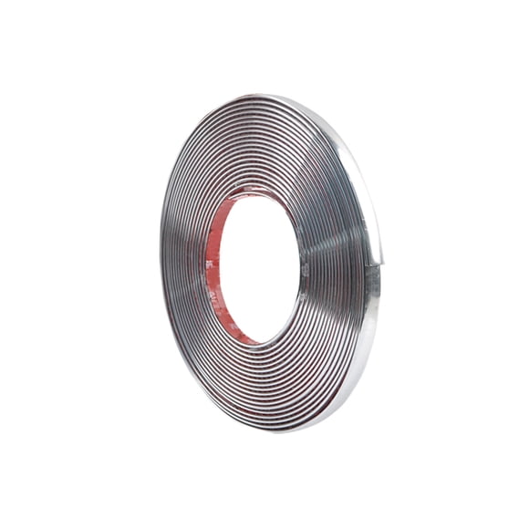 TFixol10mmx12.5m Car Chrome Styling Moulding Trim Strip Auto Body Window Exterior Decoration