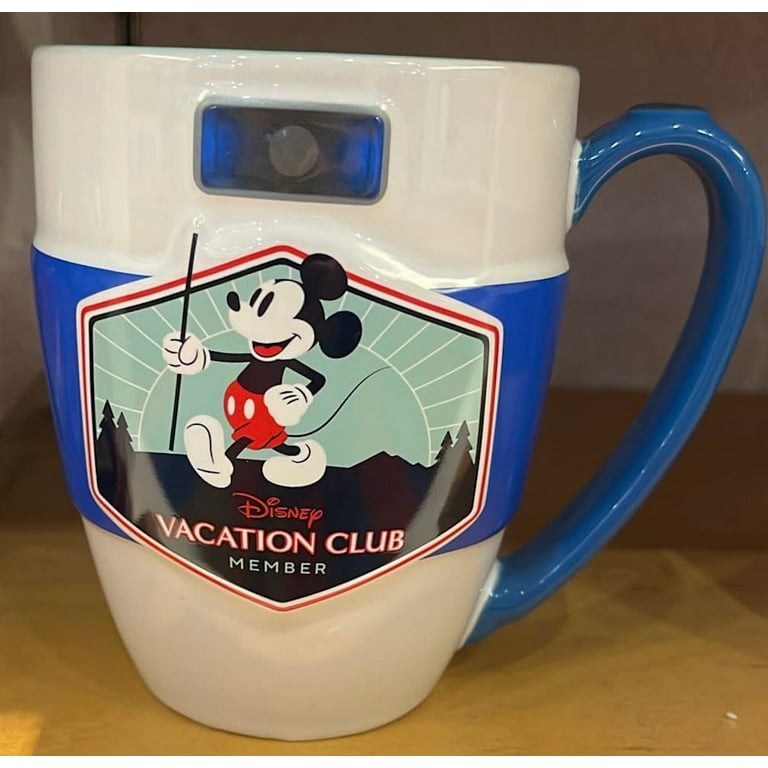 Zak Designs Ceramic Modern Mug Disney Mickey Mouse 15 oz Capacity Coffee  Cup, Set of 2