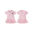 thumbnail image 2 of Kids Toddler Baby Girl Golf Outfit Golf Polo Dress Short Sleeve Hole in One Golf Summer Tennis A Line Dresses, 2 of 9
