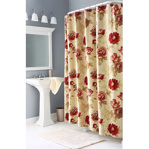 HomeTrends Classic Peony Shower Curtain, 1 Each