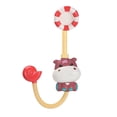thumbnail image 1 of Red Bathtub Water Spray Toy Elephant Design Rotating Shower For Kids Bath Time Fun, 1 of 8