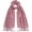 Pink, variant on Bohemian Autumn Winter Scarf Shawl Wrap Jacquard Design Warm Poncho Stole