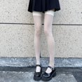 thumbnail image 2 of ZUARFY Women Sexy Mesh Over-knee Socks Lolita Style Cute Japanese Maiden Lovely Long Socks Harajuku High Tube Socks, 2 of 14