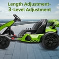 thumbnail image 6 of 24V Kids Electric Drift Kart, 300W Powerful Motor 8.5MPH, EVA Tires, Drift/Sport Modes, Max Load 110lbs, Outdoor Racing Ride-On Toy for Kids, 6 of 8