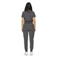 thumbnail image 3 of Monarch Uniforms Stretchy Scrubs Women's Jogger Scrub Set In Regular and Petite Jogger Scrubs with Tuck-In Top for Women, 3 of 5