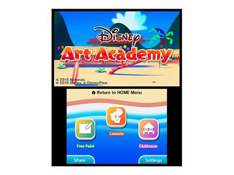 Disney Art Academy Video Game Nintendo 3DS Walmart Business