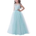 thumbnail image 2 of Fancy Princess Dress Girls Holy Communion Dresses 1-12 Year Old Mint 2, 2 of 2