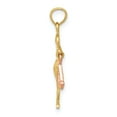 thumbnail image 2 of 14k Two-tone Stork Pendant in 14k Yellow and White Gold, 2 of 3