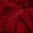 thumbnail image 2 of LOCHAS Super Soft Shaggy Faux Fur Blanket, Plush Fuzzy Bed Throw Decorative Washable Cozy Sherpa Fluffy Blankets for Couch Chair Sofa (Red 60" x 80"), 2 of 6