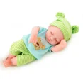 thumbnail image 2 of 30cm/11.8in Reborn Simulated Doll Toy Baby Rubber Girly Puppet Doll Embroidery Boy Toy 30cm Beauty Flower Hug Quilt + Hairband Q10-018Nosize Gao Jinjia unisex, 2 of 2