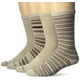 thumbnail image 1 of Calcetines Columbia Everyday Crew para hombre, paquete de 4, color caqui/marrón, 1 of 1