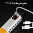 thumbnail image 4 of Linterna Largo Alcance Tipo C Recargable 1500 MAh para Emergencias Que Acampan Y Caminan, 4 of 9