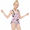 thumbnail image 4 of Kuromi And My Melody Girls One Piece Swimsuits Hawaiian Summer Swimwear Beach Bathing Suit Outfits, 4 of 7