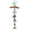 Green, variant on Handmade Sea Glass and Driftwood Starfish Decor, Coastal Hanging Ornament with Natural Shells for Window and Wall, Nautical Beach Theme Home Art