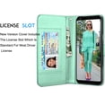 thumbnail image 6 of Tekcoo LG Stylo 5 / Stylo 6 / Stylo 5X / Stylo 5V / Stylo 5+ Wallet PU Leather Case, ID Cash Credit Card Slots Holder Purse Carrying Folio Flip Cover [Detachable Magnetic Hard Case] Kickstand, 6 of 6