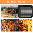thumbnail image 4 of 2PCS Cooking Tray Replacement, 10 QT Mesh Cooking Rack Air Fryer Accessories , Air Fryer Oven, Dishwasher Safe (10 QT), 4 of 7