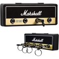 thumbnail image 1 of Wall Key Holder Jack Rack 2.0 JCM800 Guitar Key Hanger Hook Key Holder Home Fixing with 4 Key Rings Keyholder Holder Set Black, 1 of 4