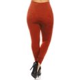 thumbnail image 3 of Women's Plus Size Banded Waist Leggings with Fleece Lining, 3 of 6