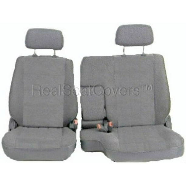 Seat Cover For Toyota Pickup 1989 1995 60 40 Split Bench Thick Adjustable Headrest Armrest Access A57 Gray Grey Com - Best Toyota Seat Covers