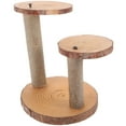 thumbnail image 3 of MasteelfCA 1Pc Wood Plant Stand Simple Style Flower Rack Wooden Flower Pot Holder, 3 of 8