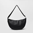 thumbnail image 2 of Bolso Crescent para Mujeres Y Hombres Hombro Con Bolsillo Interior Hobo PU El (), 2 of 3