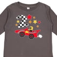 thumbnail image 4 of Inktastic Happy 2nd Birthday Red Racing Car Boys or Girls Long Sleeve Toddler T-Shirt, 4 of 5